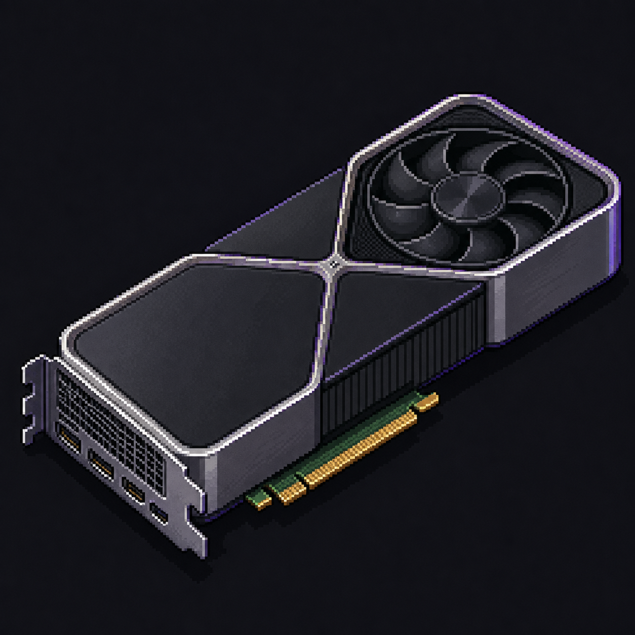 Pixel art GeForce RTX 3090