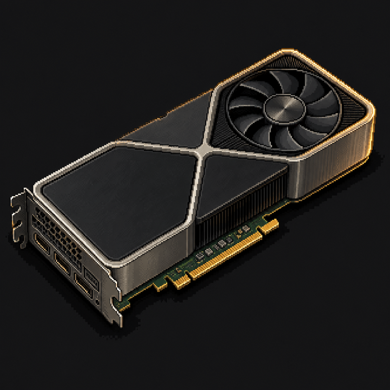 Pixel art GeForce RTX 3090 Ti