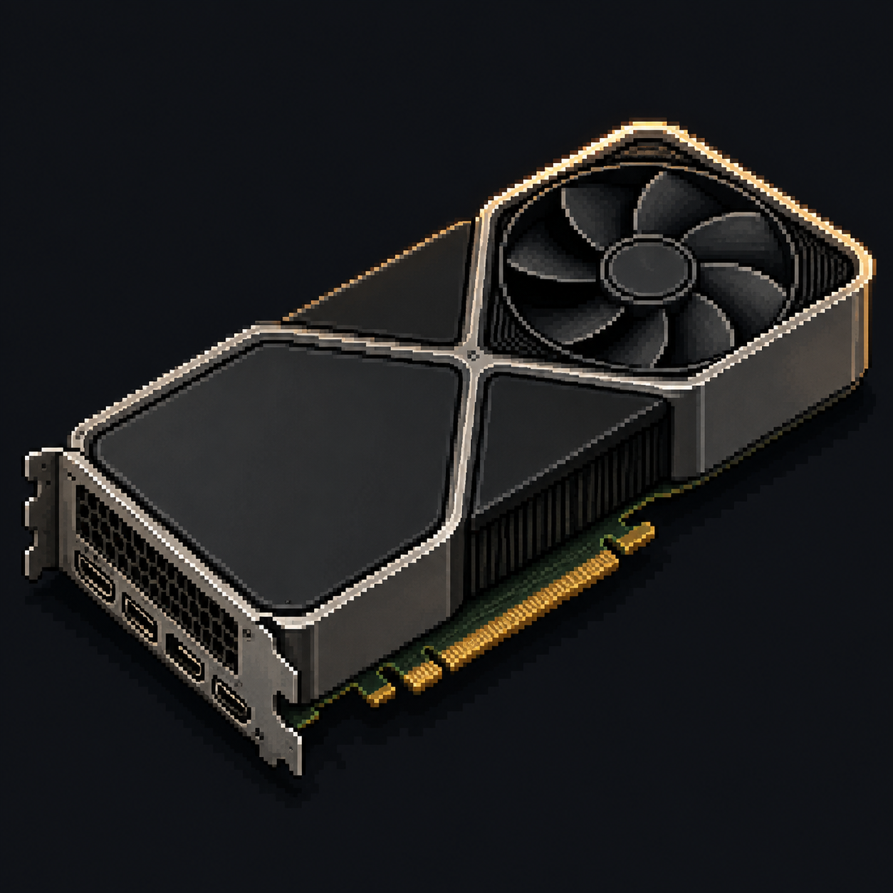 Pixel art GeForce RTX 4070 Ti
