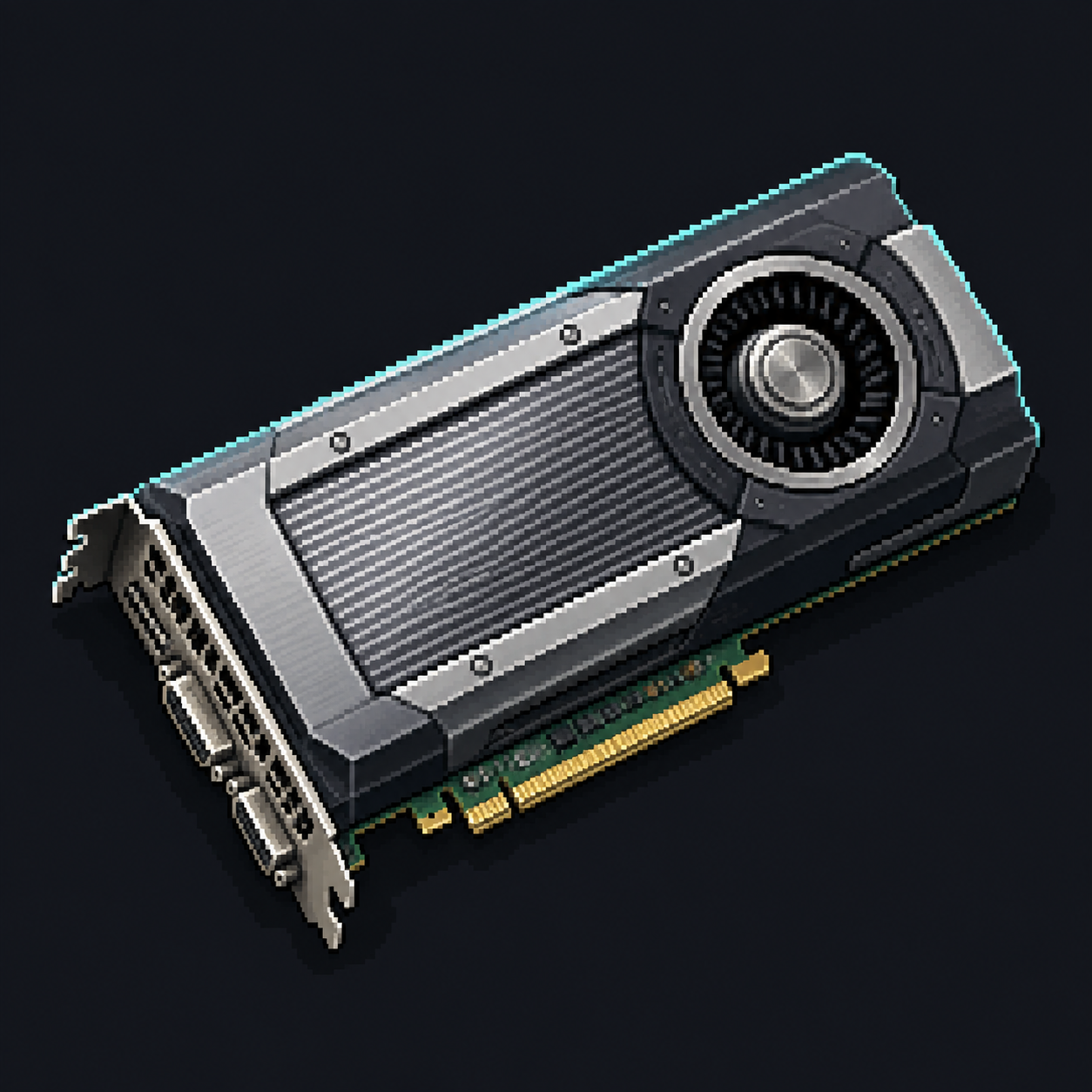 Pixel art GeForce GTX 660